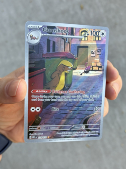 Gumshoos Full Art, Pokemon Near Mint, Mega Evolution, Illustration Rare, 153/132 - Image 3