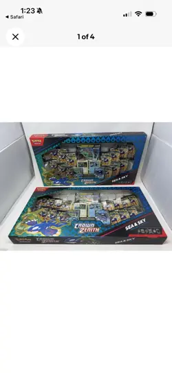 Pokemon TCG Crown Zenith Sea & Sky Premium Collection Box - New with Box - 1 Set - Image 1
