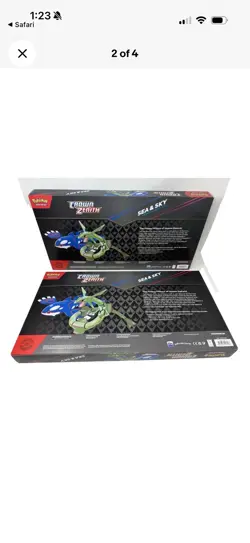 Pokemon TCG Crown Zenith Sea & Sky Premium Collection Box - New with Box - 1 Set - Image 2