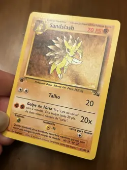 Pokemon TCG | SPANISH Sandslash 41/62 1st Edition Regular LP | Fossil - Image 3