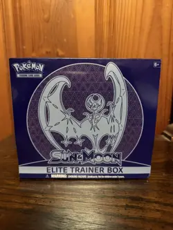 Sun and Moon Base - Lunala ETB - Elite Trainer Box Pokemon TCG Factory Sealed - Image 1