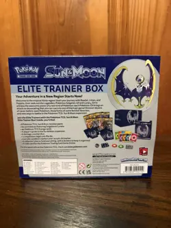 Sun and Moon Base - Lunala ETB - Elite Trainer Box Pokemon TCG Factory Sealed - Image 3