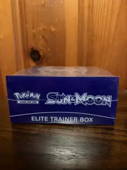 Sun and Moon Base - Lunala ETB - Elite Trainer Box Pokemon TCG Factory Sealed - Image 5