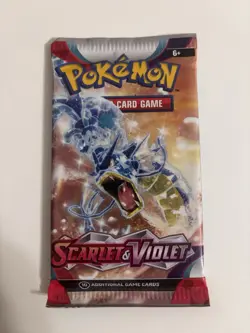 22.7g Heavy Pokemon TCG: SCARLET and VIOLET Base Booster Pack New Gyarados Art - Image 2