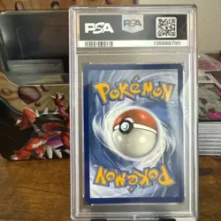 2025 Pokemon Destin Rivals Misty’s Psyduck 193/182 Illustration Rare PSA MINT 9 - Image 2