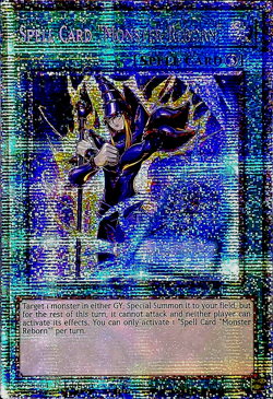 Spell Card "Monster Reborn" MP25-EN006 (Starlight Rare) - Image 1