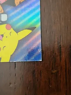 LP! RAINBOW Topps Pokemon Pikachu Charmander Sing P06 of 6 Series 3 Puzzle Card - Image 3