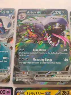 Pokemon Japanese/English Arbok Ex/Absol Ex/Charizard Ex/Espeon Ex Holo Cards - Image 3