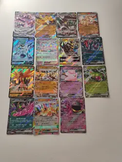 Pokemon Japanese Flareon Ex/Arcanine Ex/Galarian Zapdos/Full Art Holo Cards - Image 1