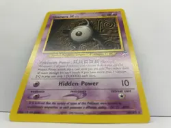 Unown [X] Rare 30/105 Neo Destiny Pokemon Card Moderately Played 2002 NM - Image 2