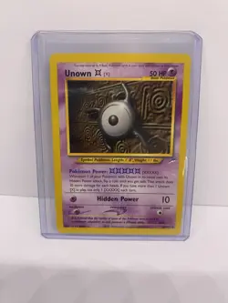 Unown [X] Rare 30/105 Neo Destiny Pokemon Card Moderately Played 2002 NM - Image 5