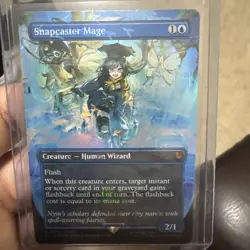 Snapcaster Mage (Borderless) Chocobo Track Foil - Final Fantasy MTG FIC 0469 NM - Image 1