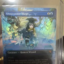 Snapcaster Mage (Borderless) Chocobo Track Foil - Final Fantasy MTG FIC 0469 NM - Image 3