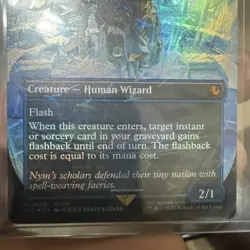 Snapcaster Mage (Borderless) Chocobo Track Foil - Final Fantasy MTG FIC 0469 NM - Image 4