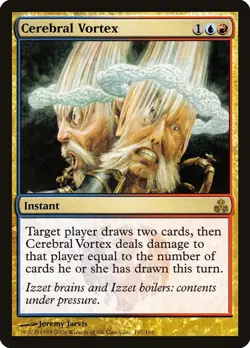 2006 Cerebral Vortex Guildpact Magic the Gathering MTG Rare NM - Image 1