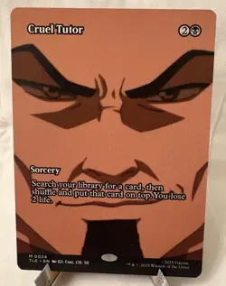 Cruel Tutor TLE #24 Borderless Mythic Regular NM+ - Image 1