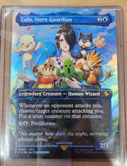 Lulu, Stern Guardian (Chocobo Track Foil) - MTG: FINAL FANTASY #467 - Image 1