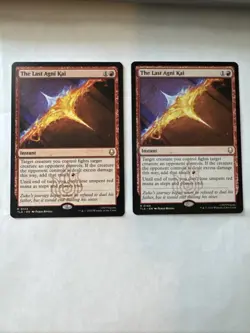 2x The Last Agni Kai Avatar: The Last Airbender Mtg TLA - Image 1