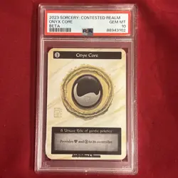 2023 SORCERY: CONTESTED REALM ONYX CORE BETA PSA 10 - Image 2