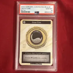 2023 SORCERY: CONTESTED REALM ONYX CORE BETA PSA 10 - Image 3