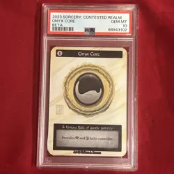 2023 SORCERY: CONTESTED REALM ONYX CORE BETA PSA 10 - Image 4