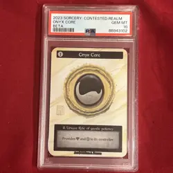 2023 SORCERY: CONTESTED REALM ONYX CORE BETA PSA 10 - Image 5