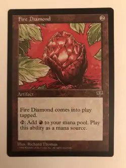 Fire Diamond, Mirage, VLP Magic the Gathering MTG - Image 1