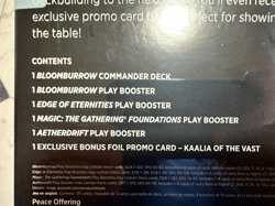 Magic The Gathering Bloomburrow Peace Offering Commander Sealed Kaalia Promo New - Image 3