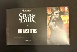 Magic MTG Secret Lair Playstation The Last of Us Part 2 Non-Foil Sealed - Image 1