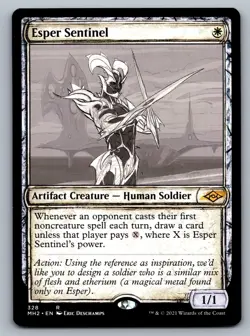 Modern Horizons 2 #328 Esper Sentinel (Showcase) - Image 1