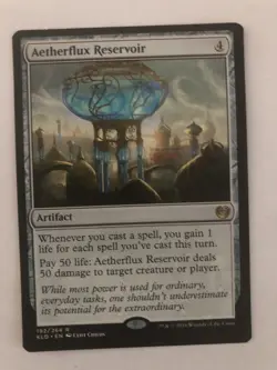 Aetherflux Reservoir MTG Kaladesh NM #217 - Image 1