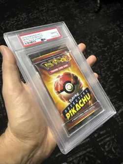 PSA 10 Gem Mint Pokemon Detective Pikachu Graded Booster Pack *Rare Error* - Image 3