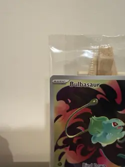 Bulbasaur 133/132 PROMO Stamped Pokemon Mega Evolution Holo Sealed NM - Image 2