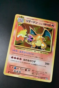 Charizard 011/087 20th Anniversary 2016 R Holo 1st Edition Japanese Pokemon Card - Image 3