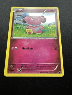 Snubbull 008/012 McDonald's 2014 Holo Pokemon Card LP/NM - Image 3