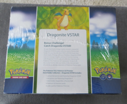 POKEMON GO PREMIER DECK HOLDER EDITION DRAGONITE VSTAR MINT IN SEALED BOX - Image 5