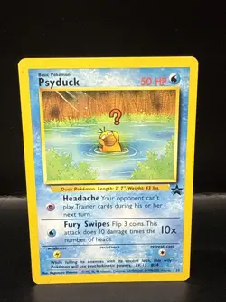 Pokemon Card - WoTC Black Star Promo Psyduck #20 - Image 1