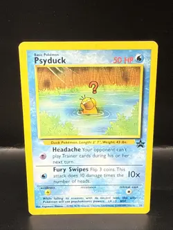 Pokemon Card - WoTC Black Star Promo Psyduck #20 - Image 2