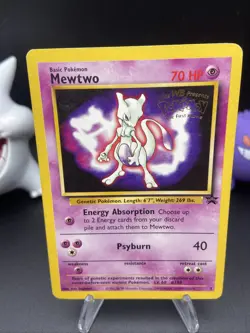Pokemon Mewtwo TCG Black Star Promo #3 Regular WB Promo Stamped - Image 1