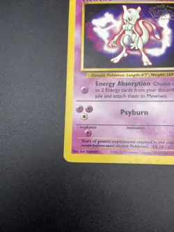 Pokemon Mewtwo TCG Black Star Promo #3 Regular WB Promo Stamped - Image 5