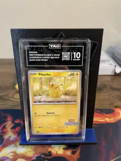 Pokemon TAG 10 Pikachu 2024 Illustration Contest SVP214 Promo - Image 1