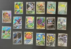 Pokemon Japanese Black Bolt/White Flare Art Rare Lot of 17 Cards - Image 1
