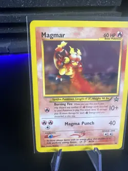 Magmar #44 Black Star Promo Pokemon League WoTC 2000 Pokemon TCG NM - Image 2