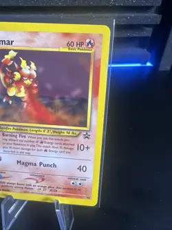 Magmar #44 Black Star Promo Pokemon League WoTC 2000 Pokemon TCG NM - Image 3