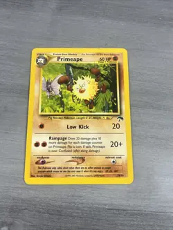 Pokemon Card - Primeape Southern Islands 18/18 Promo - Image 1