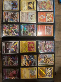 HUGE Pokemon Card Binder Collection - 100+ Holos / Ultra Rares EX- VaultX Binder - Image 5