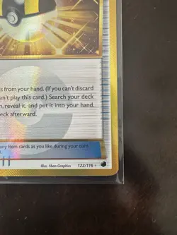 Pokemon Plasma Freeze Ultra Ball Card 122/116 Secret Rare Gold - Image 3