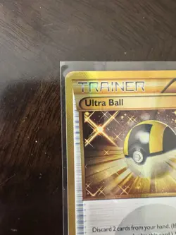 Pokemon Plasma Freeze Ultra Ball Card 122/116 Secret Rare Gold - Image 5