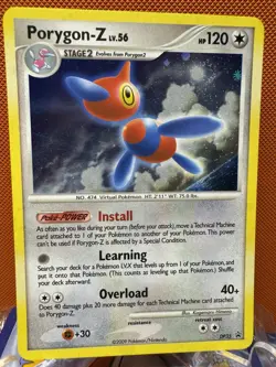 Porygon-Z DP35 - Pokemon Diamond and Pearl Black Star Promo Holo LP Swirl #1070 - Image 1