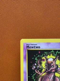 Mewtwo WOTC Promo #14 Black Star Promo Pokemon TCG MP 1098 - Image 2